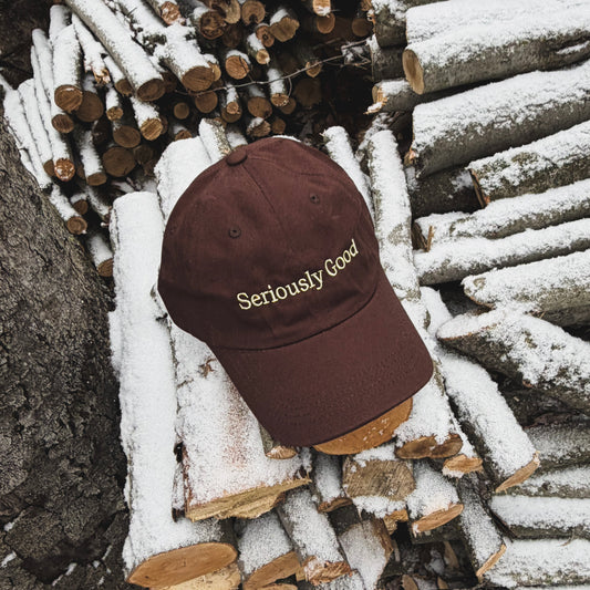 Chocolately Brown Seriously Good Cap