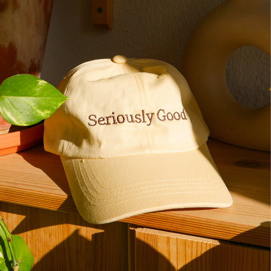 Butter Yellow Seriously Good Cap