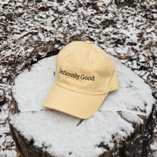 Butter Yellow Seriously Good Cap